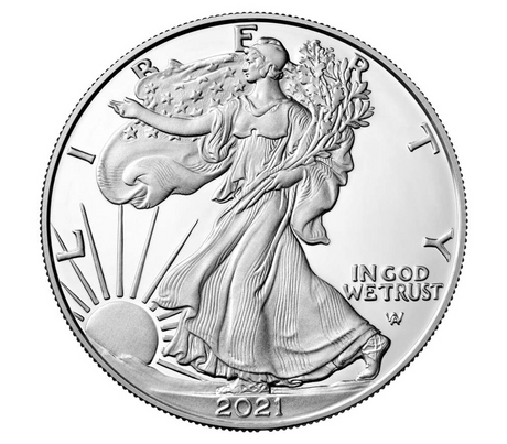 Eagle Silver Coin 2022